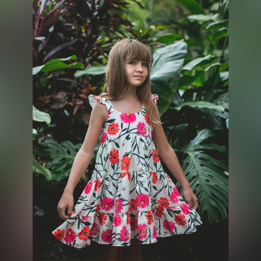 Pepita & Me CORISSIA DRESS in Abi Flora Print Sz 2 Years